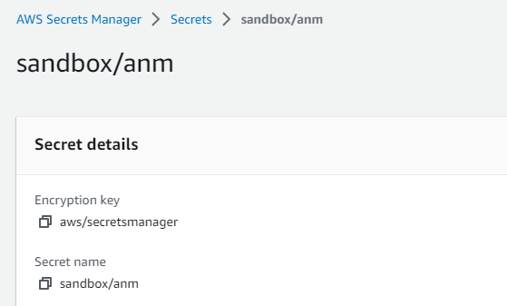 AWS Secrets